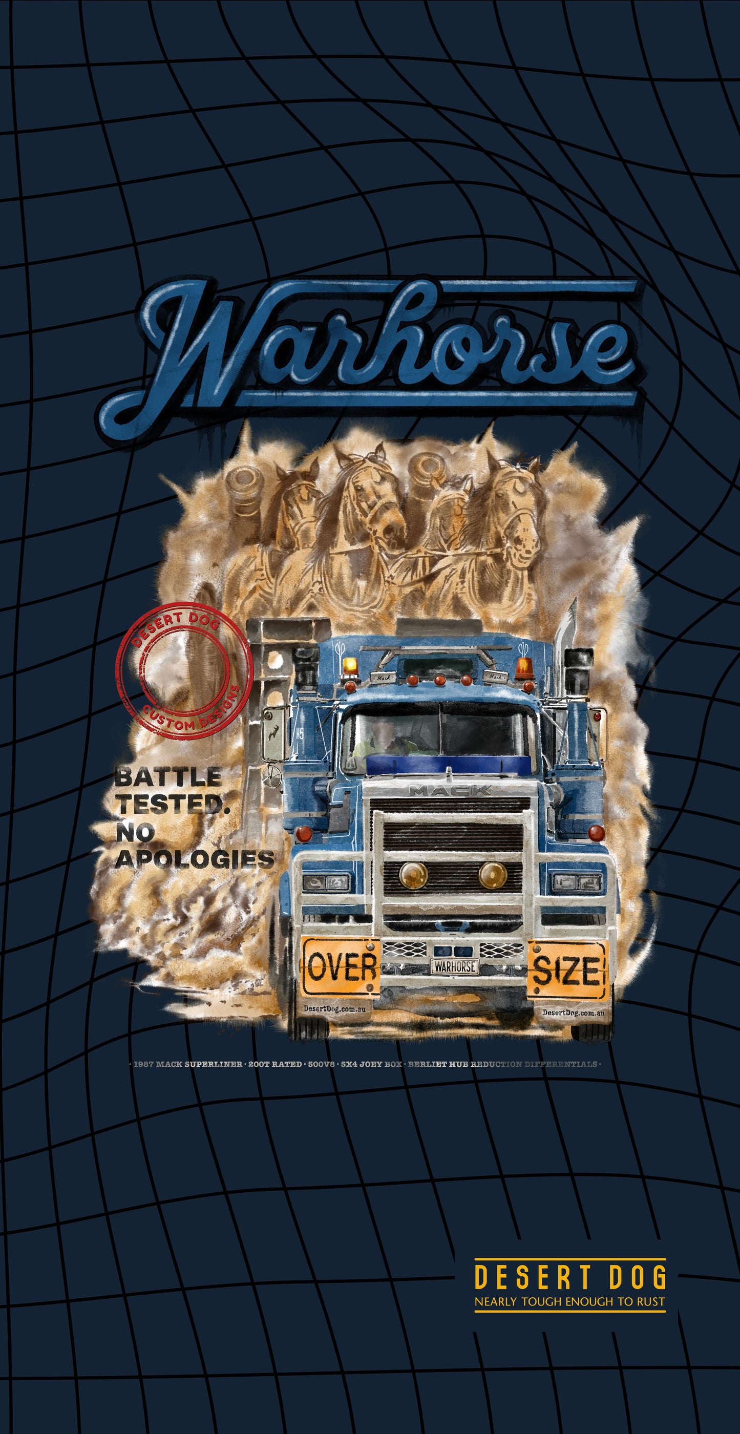 Bath or Beach Towels featuring Iconic Aussie Trucks