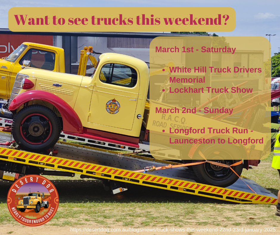 Truck Shows This Weekend - 1st March - 2nd March