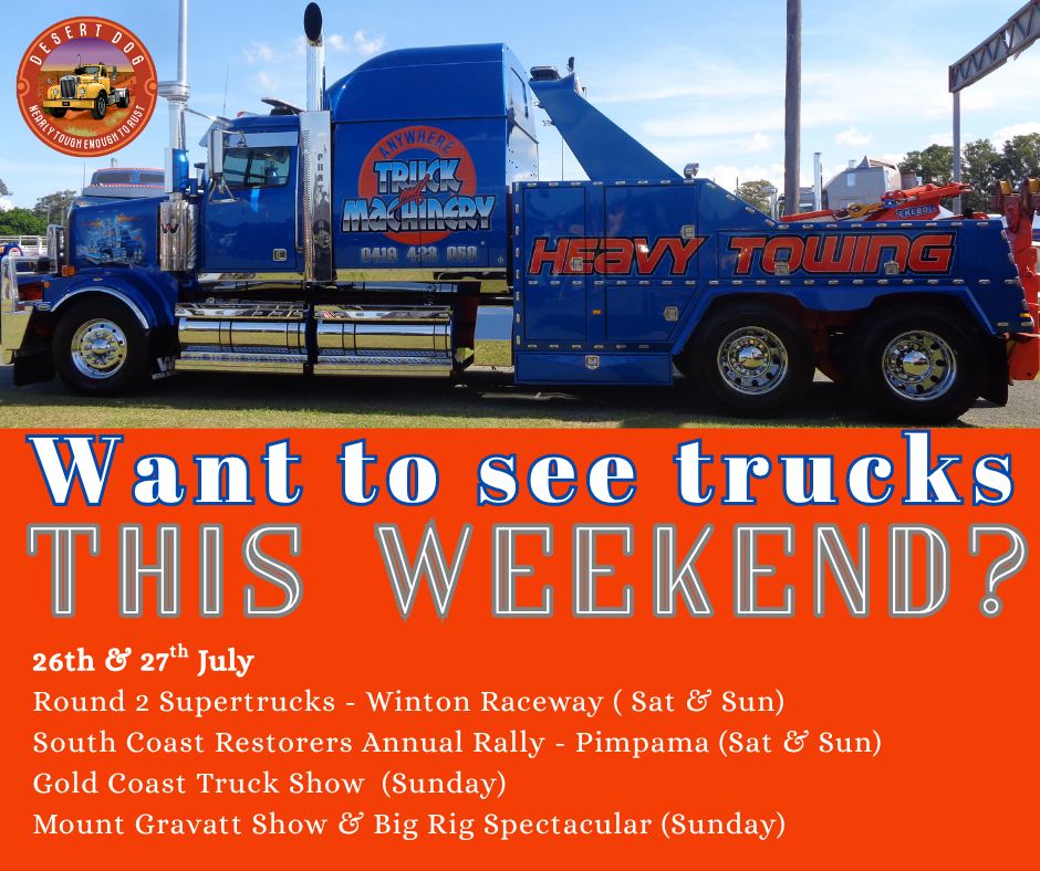Truck Shows This Weekend - July 26th to 27th