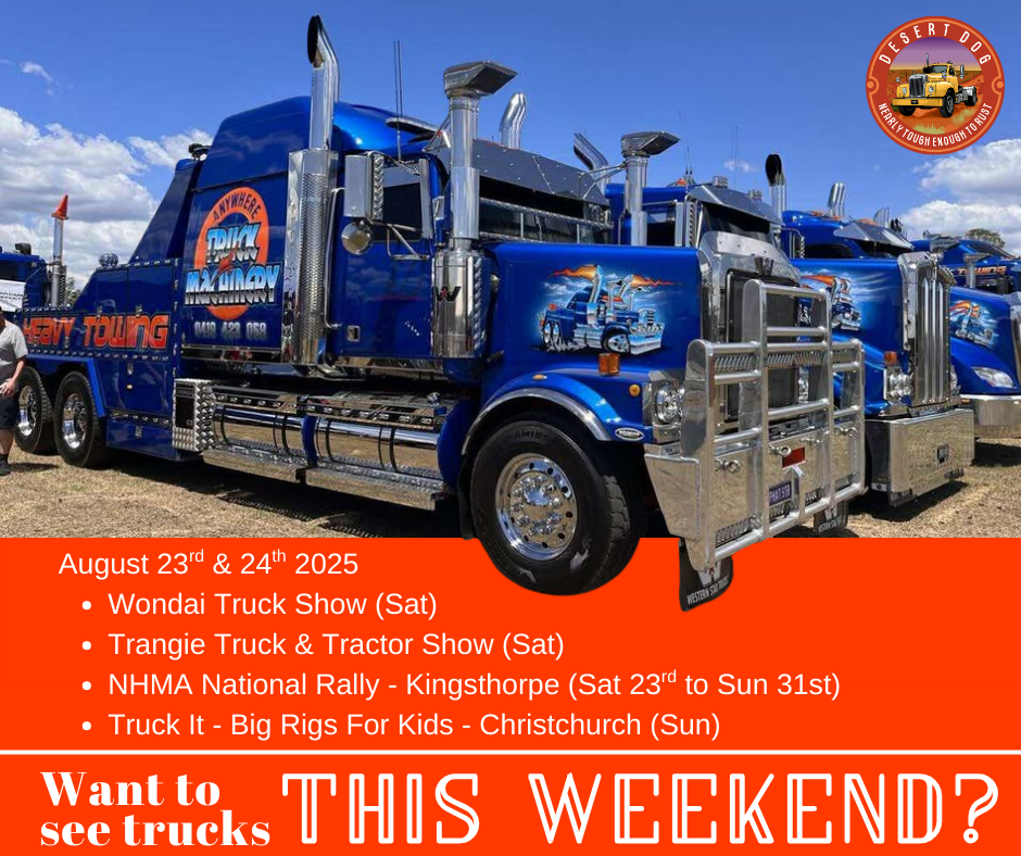 Truck Shows This Weekend - August 23rd - 24th 2025
