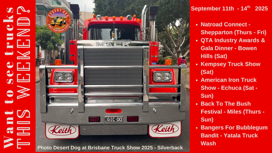 Truck Shows This Weekend - September 11th - 14th 2025