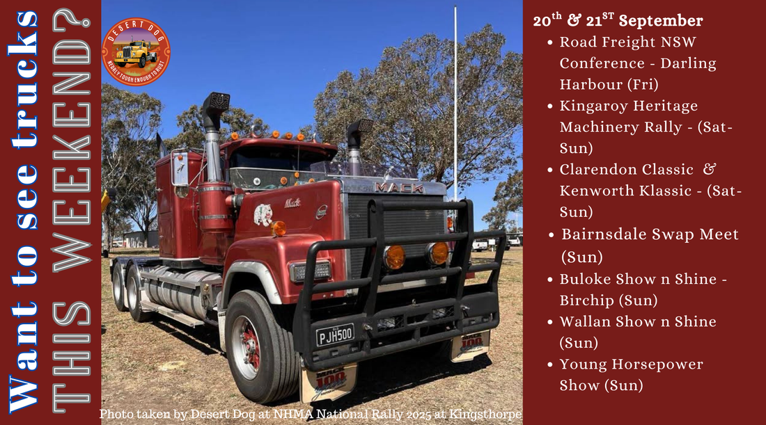 Truck Shows This Weekend - September 20th - 21st