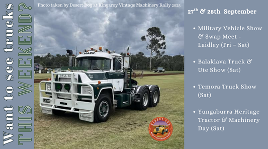 Truck Shows This Weekend - September 26th - 28th