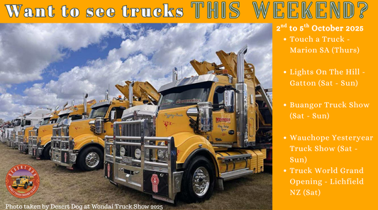 Truck Shows This Weekend - October 2nd - 5th