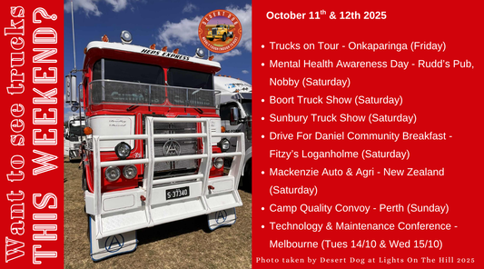 Truck Shows This Weekend - October 11th & 12th