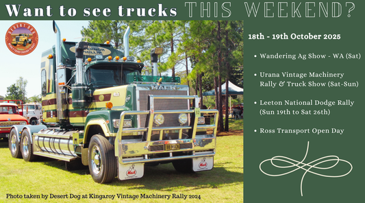 Truck Shows This Weekend - October 18th & 19th