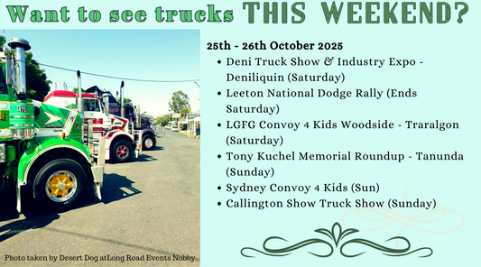 Truck Shows This Weekend - October 25th & 26th