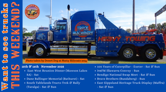 Truck Shows This weekend - November 15th & 16th