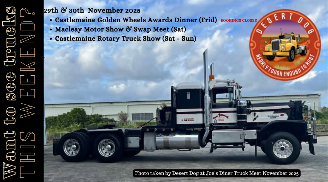 Truck Shows This Weekend - November 28th - 30th