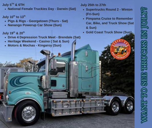 Truck Shows - July 2025