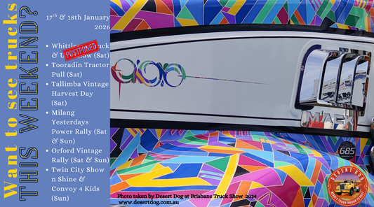 Truck Shows This Weekend - January 17th - 18th