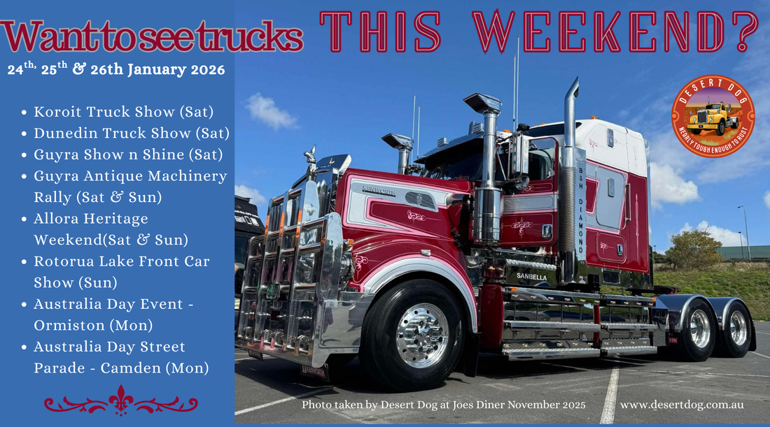 Truck Shows This Weekend - January 24th - 26th