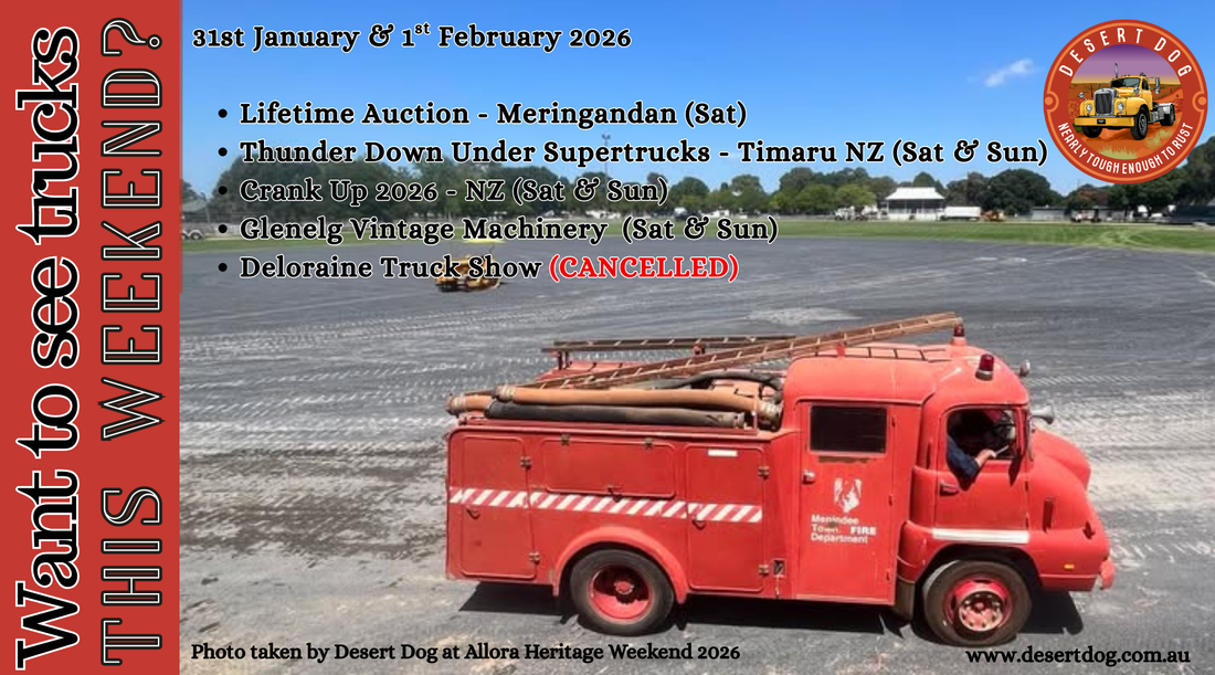 Truck Shows This Weekend - January 31st to February 1st