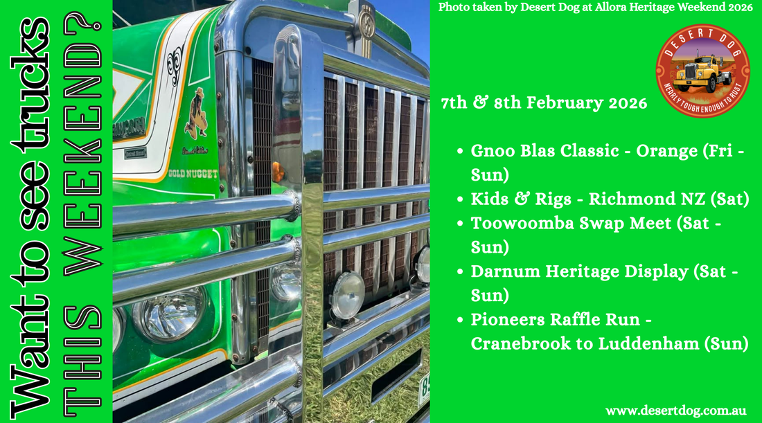 Truck Shows This Weekend - February 7th - 8th 2026