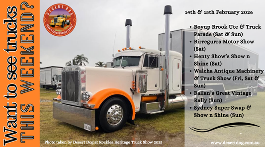 Truck Shows This Weekend - February 14th & 15th 2026