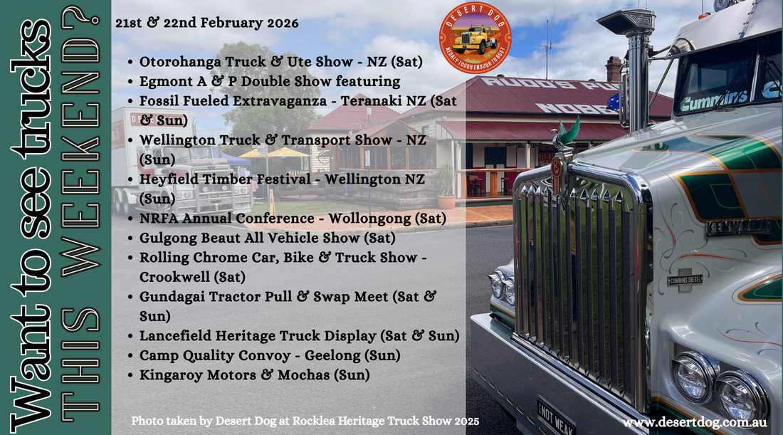 Truck Shows This Weekend - February 21st & 22nd