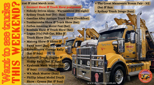 Truck Shows This Weekend - March 21st & 22nd
