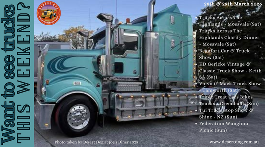 Truck Shows This Weekend - March 28th & 29th 2026