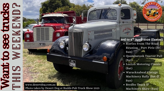 Truck Shows This Weekend - April 3rd to 5th
