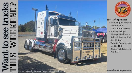 Truck Shows this Weekend - April 18th & 19th