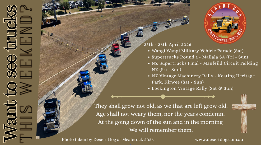 Truck Shows This Weekend - April 25th & 26th