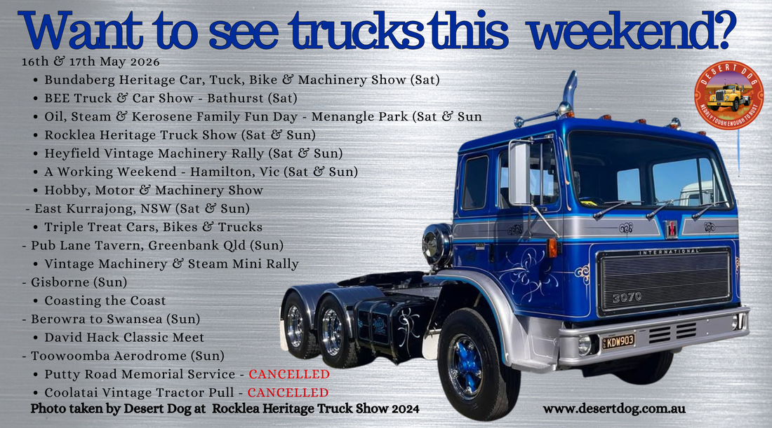 Truck Shows This Weekend - May16th -17th