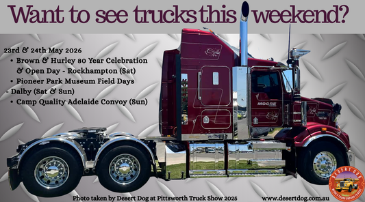 Truck Shows This Weekend - May 23rd & 24th 2026
