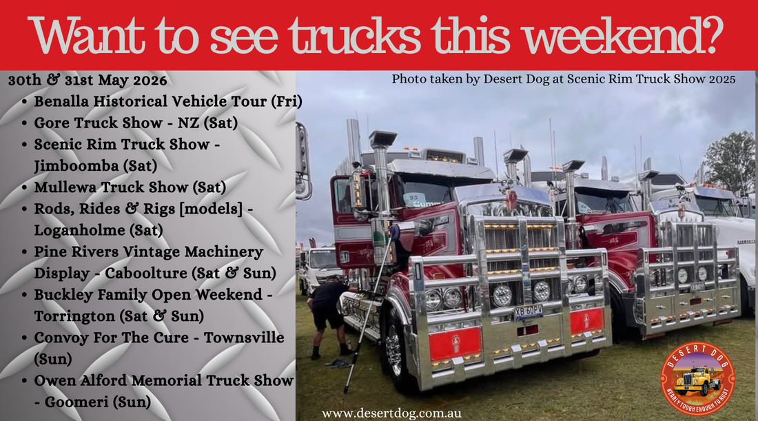 Truck Shows This Weekend - May 30th to 31st