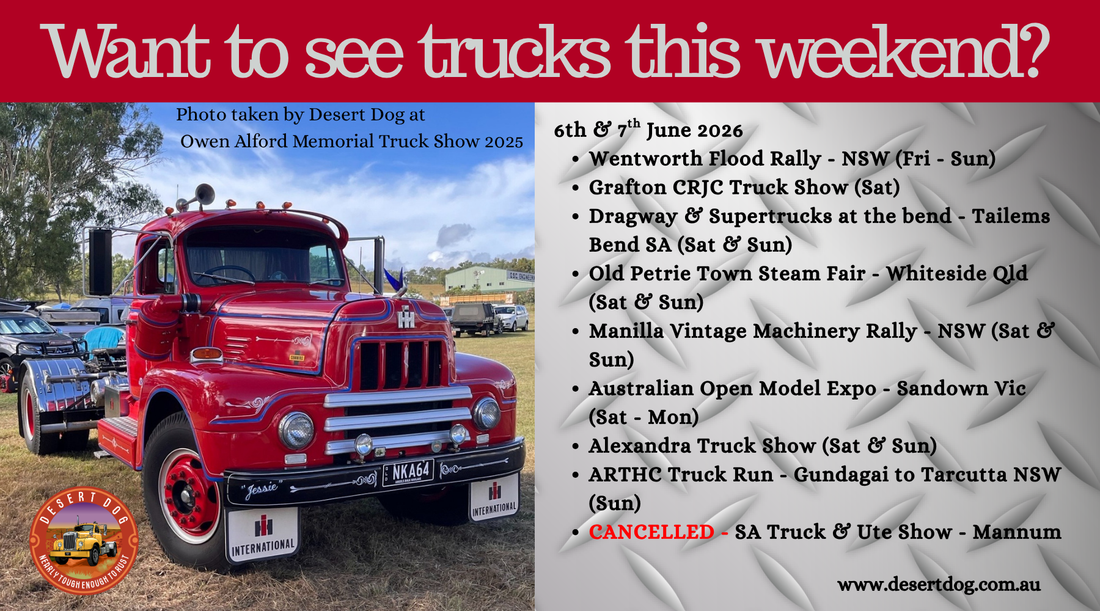 Truck Shows This Weekend - June 6th - 7th