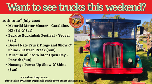Truck Shows This Weekend - July 11th & 12th
