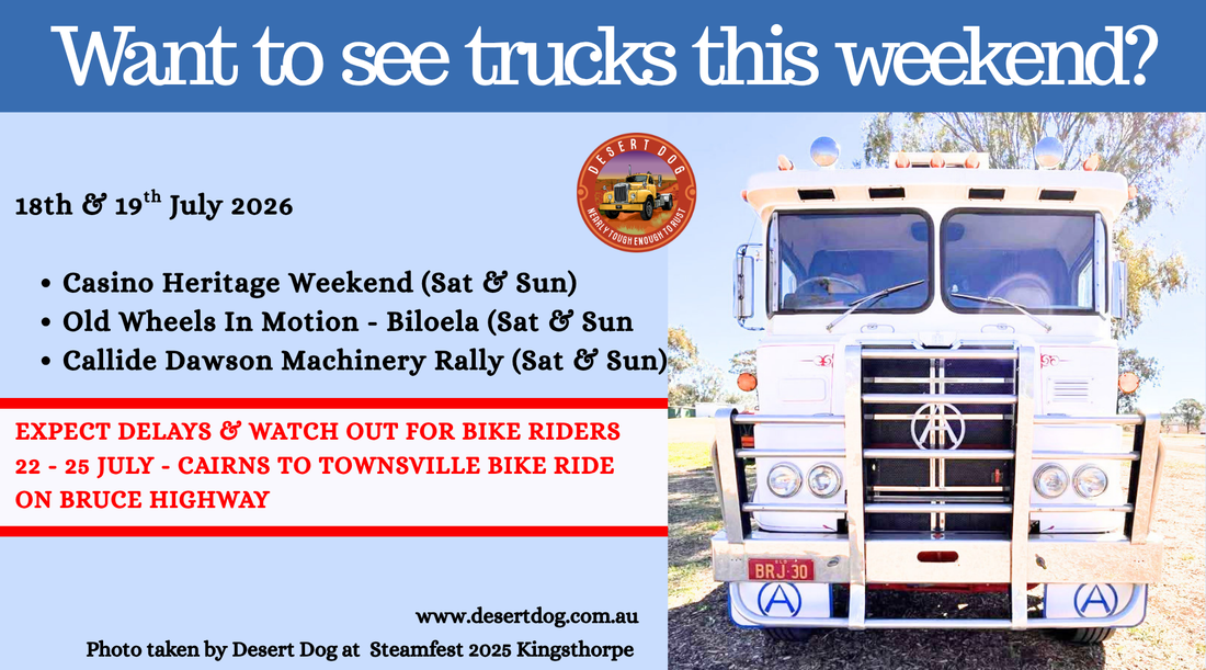 Truck Shows This Weekend - July 18th & 19th