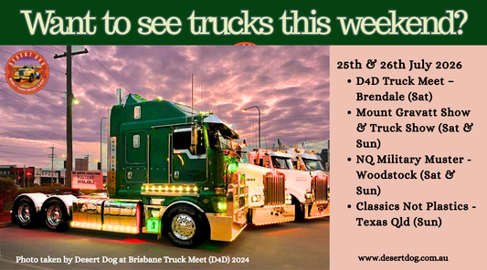 Truck Shows This Weekend - 25th & 26th July 2026