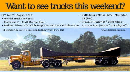 Truck Shows This Weekend - August 22nd - 23rd