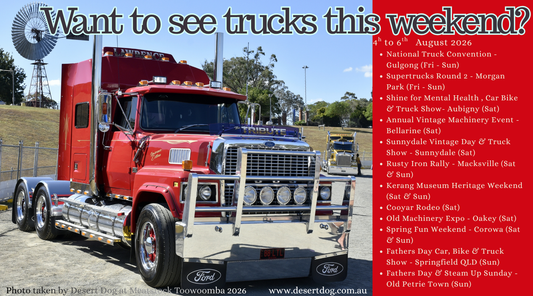 Truck Shows This Weekend - September 5th & 6th