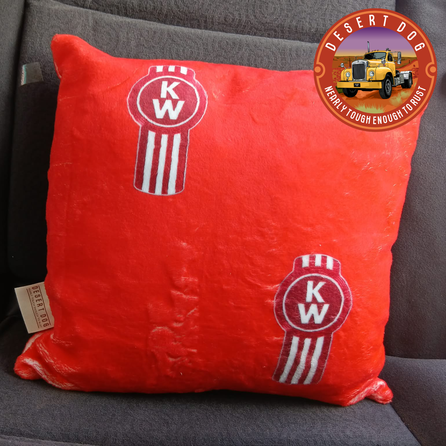 Minky Cushions - Kenworth 30cm