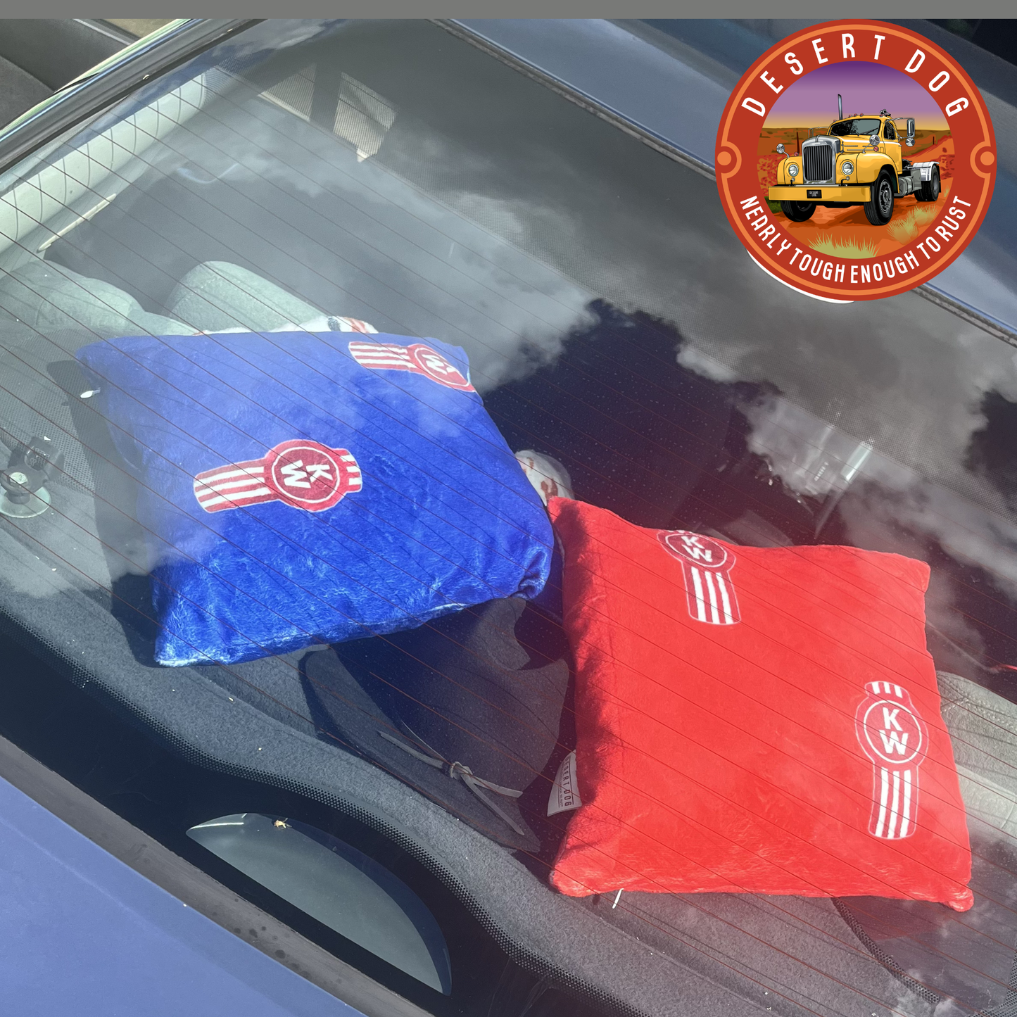 Minky Cushions - Kenworth 30cm