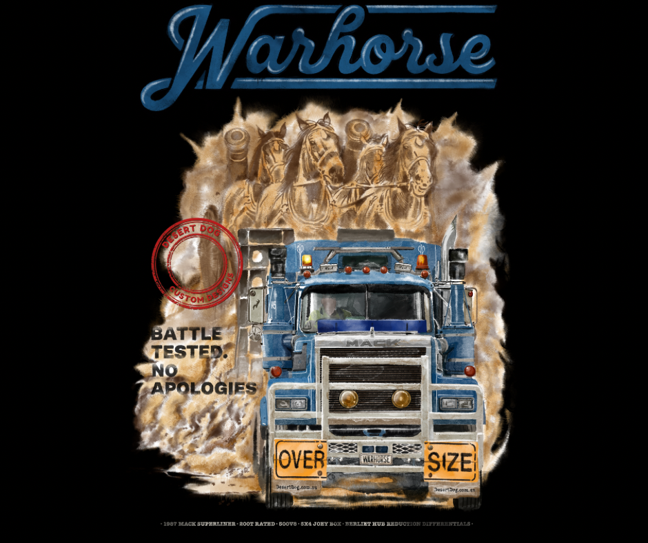 Mack Superliner - Warhorse T Shirt Pre-order