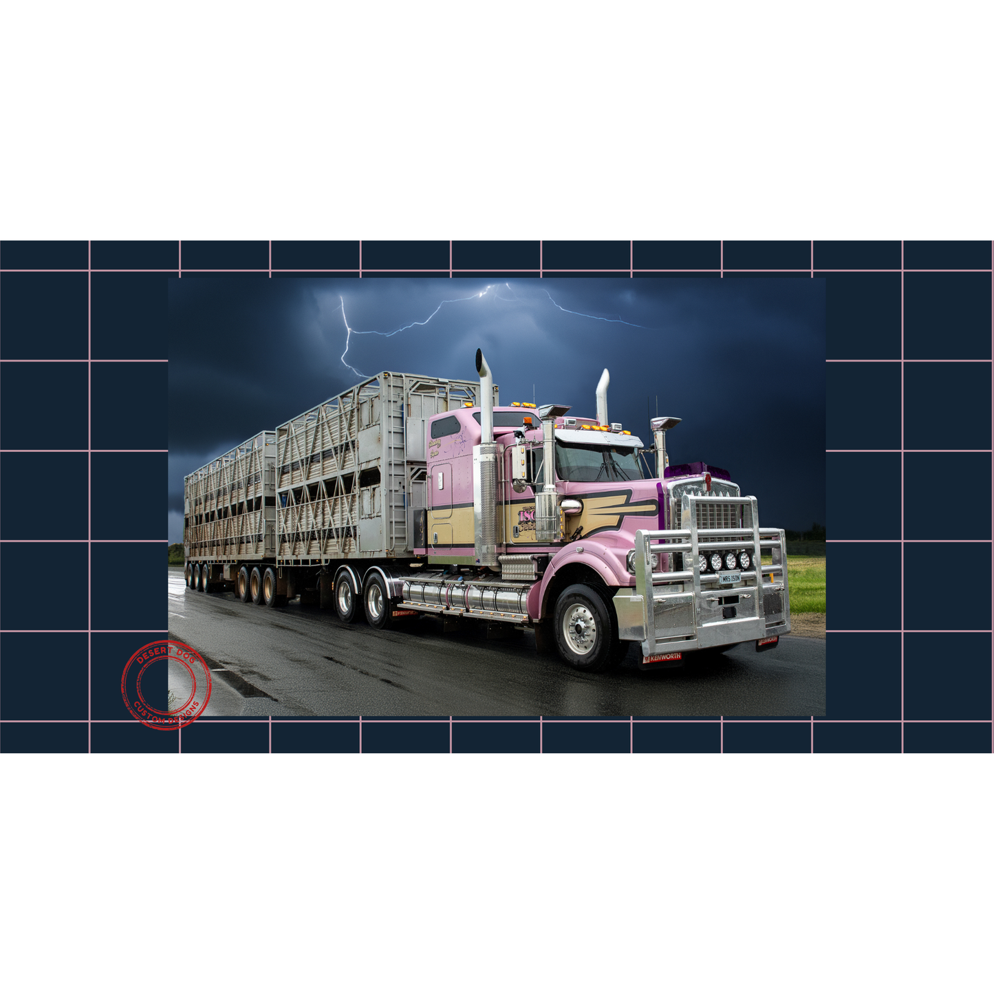 Bath or Beach Towels featuring Iconic Aussie Trucks