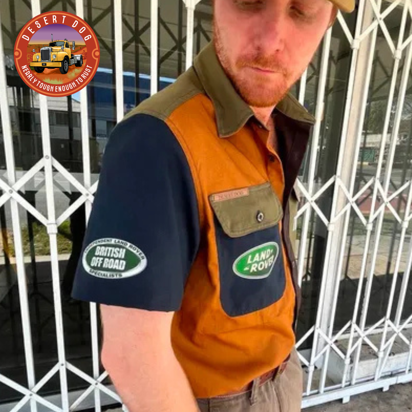 Custom Landrover Ugly Shirt for Men by Desert Dog