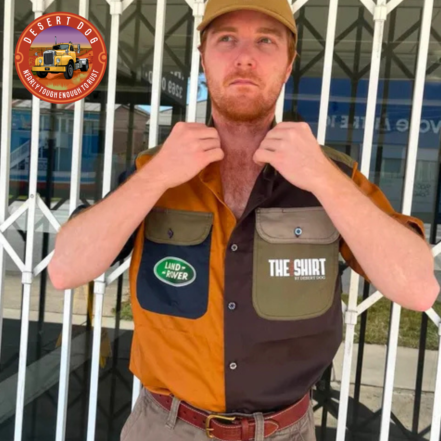 Custom Landrover Ugly Shirt for Men by Desert Dog