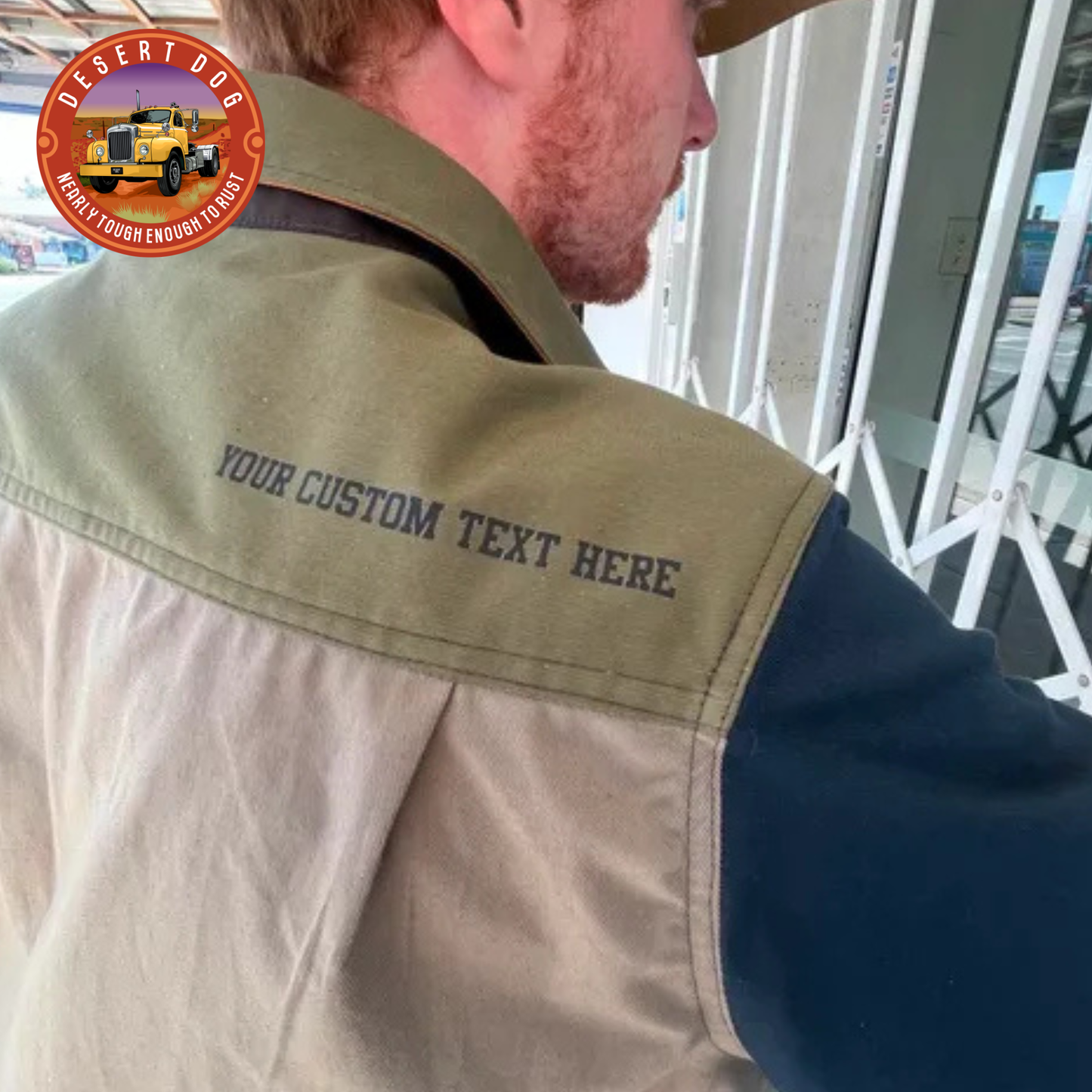 Custom Landrover Ugly Shirt for Men by Desert Dog