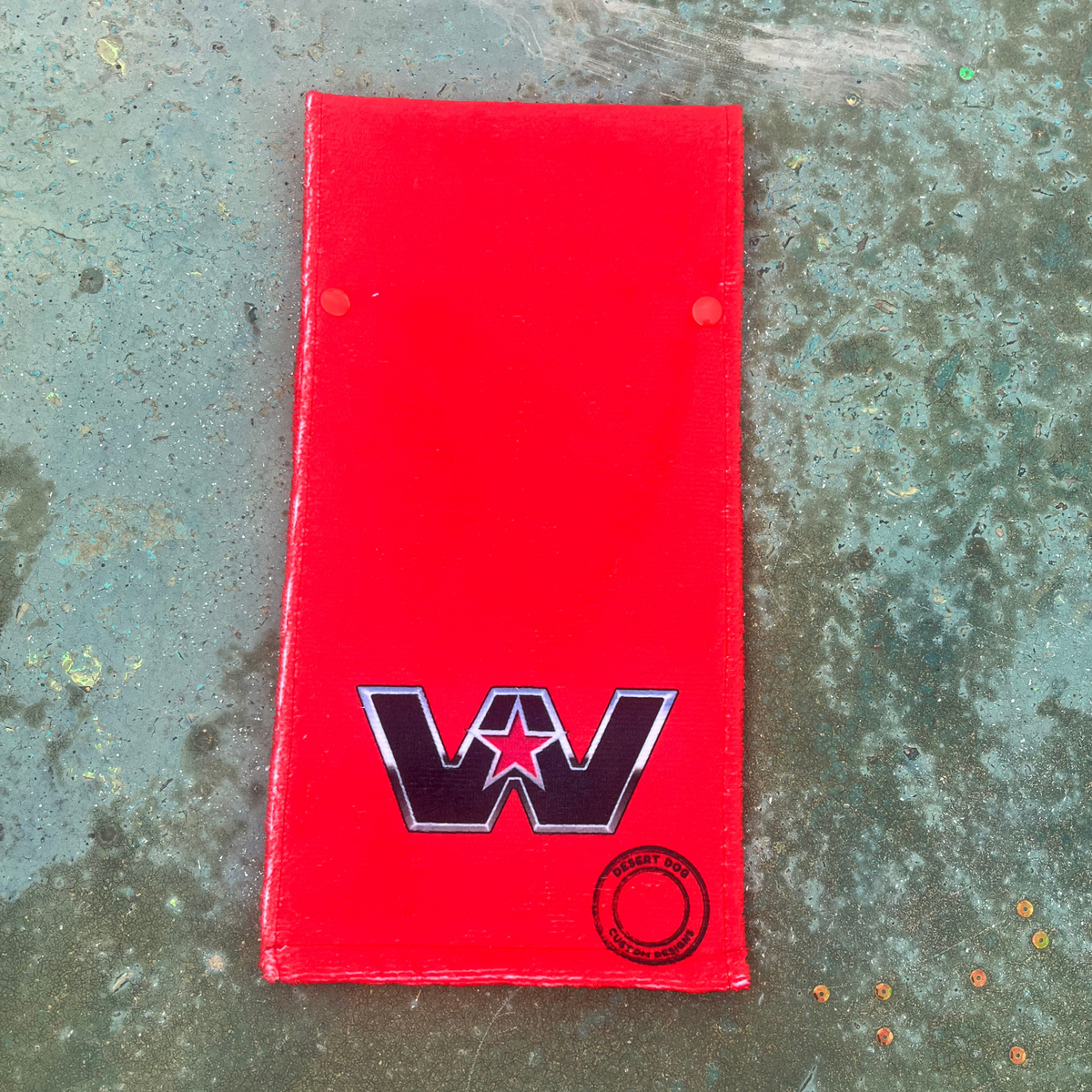 Western Star door towel - Red with Western Star logo